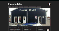 Desktop Screenshot of elmannbiler.dk